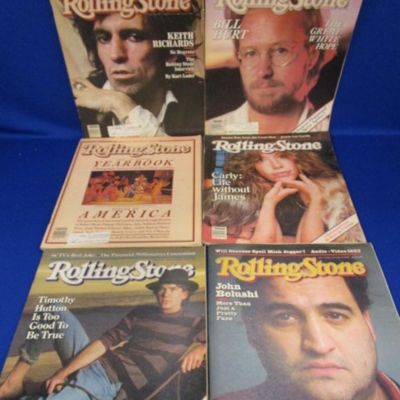 Vintage 1981 Rolling Stone Magazines 26 Issues - Picture 8 of 11